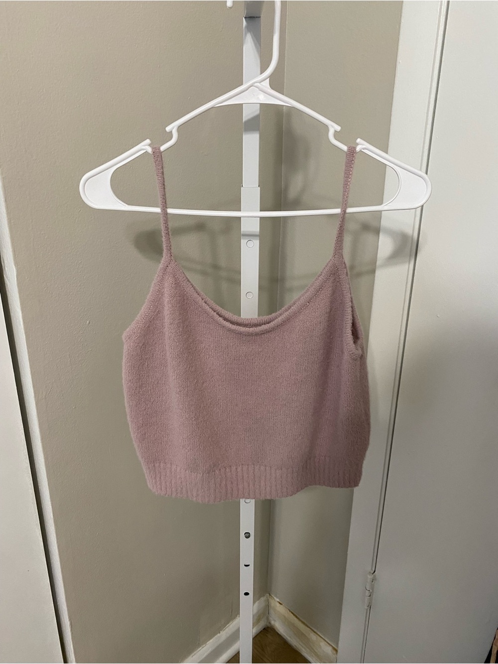 BCBGeneration Dusty Pink Knit Camisole